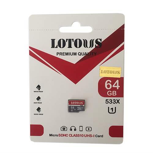 کارت حافظه 64G لوتوس مدل U1 533X